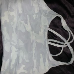 Lululemon Long Line Energy Bra Camo